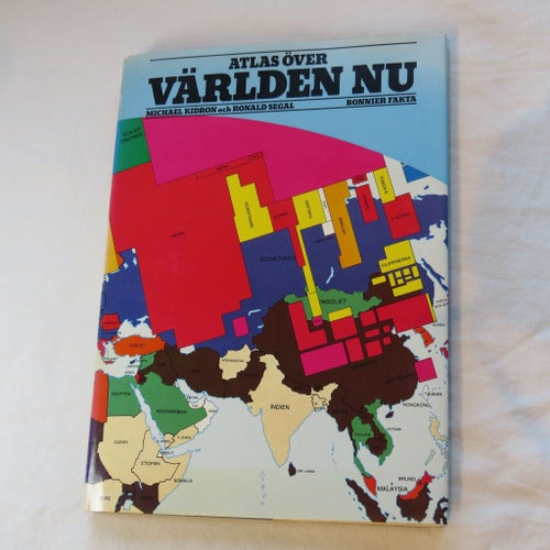 Atlas över världen nu av Michael Kidron och Ronald Segal