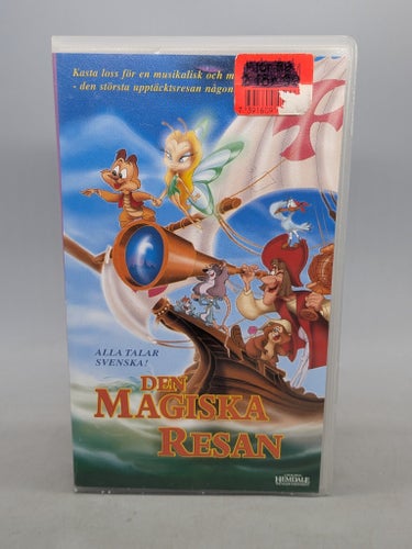 Den magiska resan - Svenskt tal - VHS