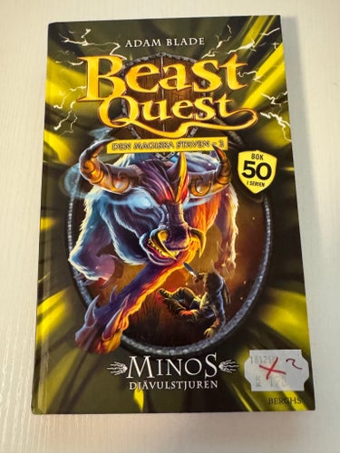 Beast Quest Minos Djävulstjuren av Adam Blade, 2015