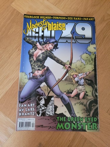 Modesty Blaise Agent X9 - The Green Eyed Monster, Nummer 2 2010