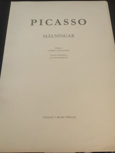 Mapp med Picasso Målningar