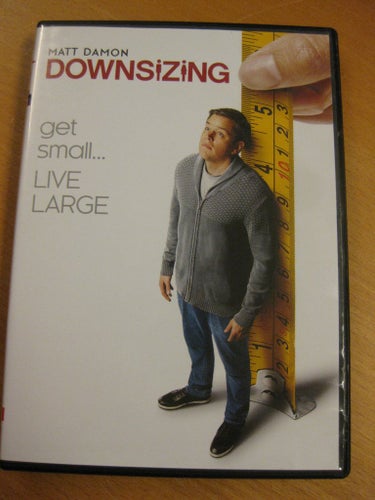 DOWNSIZING - MATT DAMON - DVD JUNI 2018
