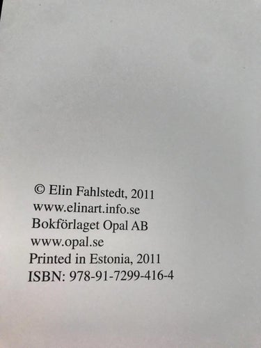 ÖNSKEPRICKAR Elin Fahlstedt 2011