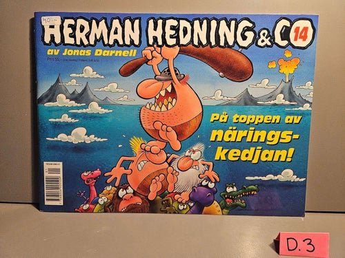 Serier, Herman hedning, Jonas Darnell, Tidning