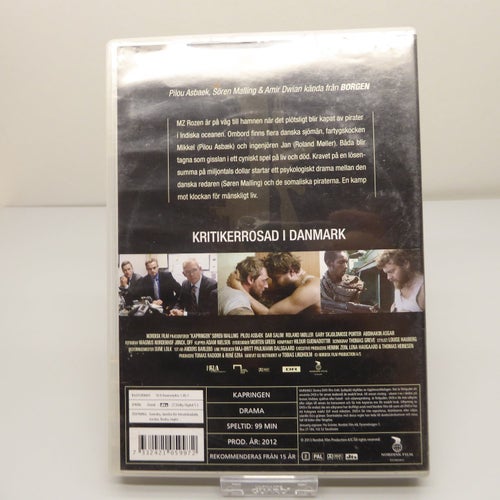 Kapningen - Region 2, DVD-film, Svensk text, Fint skick