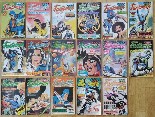 Fantomen / 1981-1983 / 17st / Bra begagnat skick