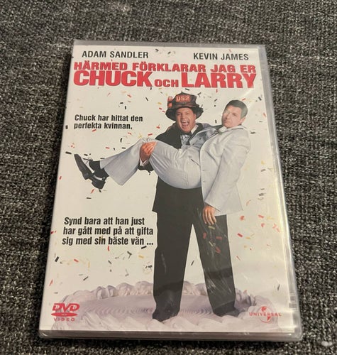 HÄRMED FÖRKLARAR JAG ER CHUCK OCH LARRY (2007) INPLASTAD SVENSK UTGÅVA!