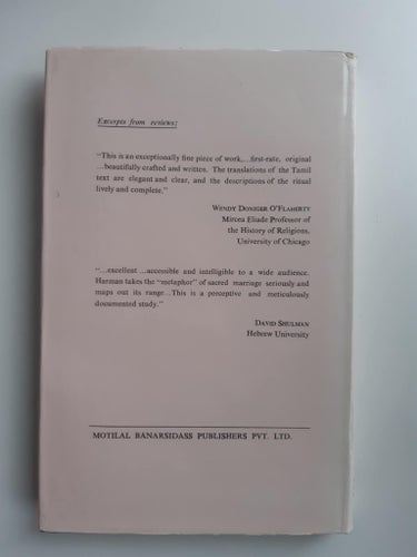 The Sacred Marriage of a Hindu Goddess - William P. Harman