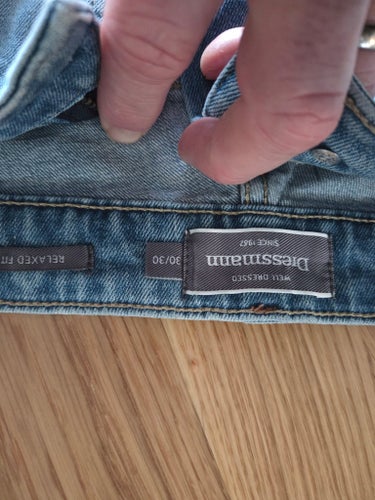 Dressmann blå jeans, storlek 30/30