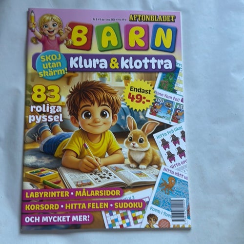 Aftonbladet Barn: Klura & Klottra Nr 2