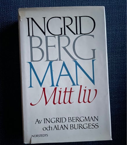 Ingrid Bergman: Mitt liv av Ingrid Bergman och Alan Burgess, 1980