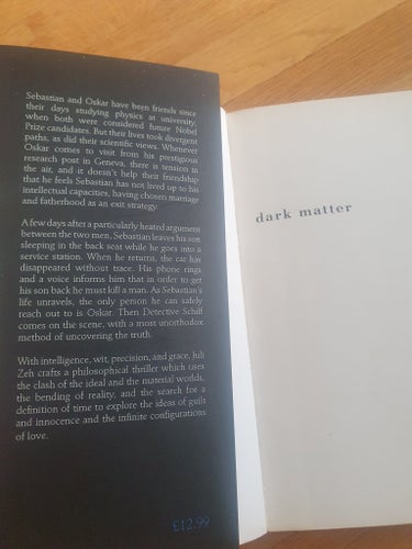 Dark Matter- Juli Zeh