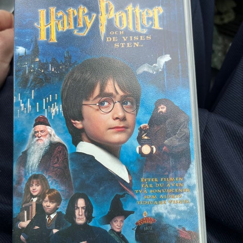 Harry Potter och de vises sten VHS