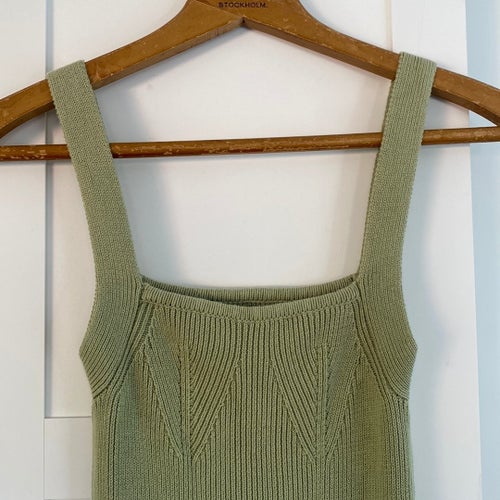 ASOS DESIGN grön klänning, storlek EU 36