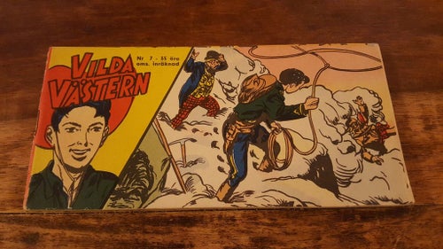 Vilda Västern / nr 7, 1962 / Gott skick