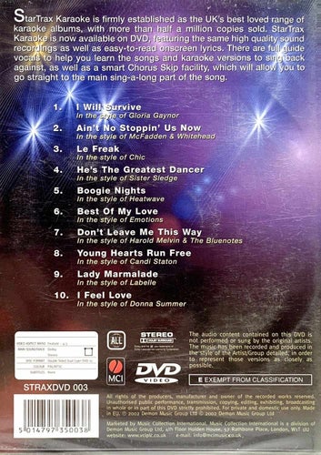 KARAOKE - DISCO CLASSICS