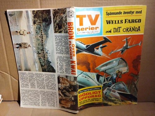 TV-serier 1964 nr 7 Wells Fargo och det okända