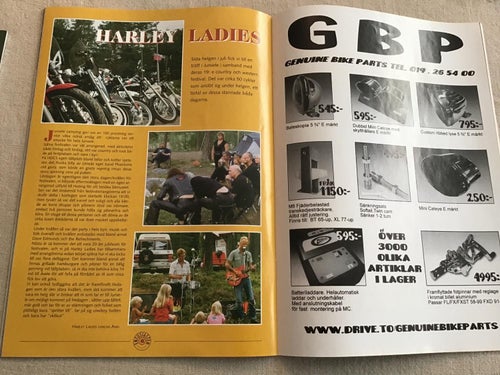 HD ENTUSIASTEN NR 3 2003 HARLEY DAVIDSON,HERRFALLET,TJECKIEN,EAGLES MC JÄRPEN.