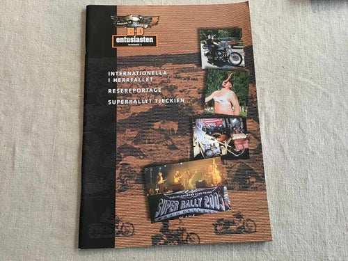 HD ENTUSIASTEN NR 3 2003 HARLEY DAVIDSON,HERRFALLET,TJECKIEN,EAGLES MC JÄRPEN.