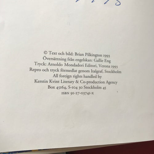 DET STORA JULÄVENTYRET Brian Pilkington 1993
