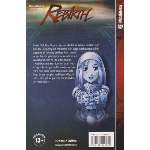 Rebirth - 08 - Kang-Woo Lee - Svensk utgåva (Begagnad)