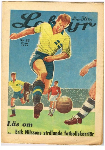 LEKTYR Nr 35 1953 (årg. 31) - omslag: Erik Nilsson (2) - baksidan: Filimon