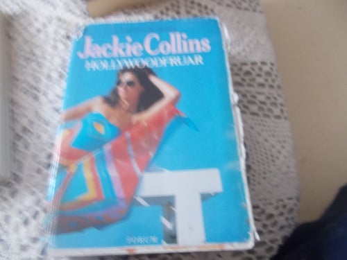 EN INBUNDEN BOK AV FÖRTTAREN TILL CHANSEN JACKIE COLLINS HOLLWOODFRUAR