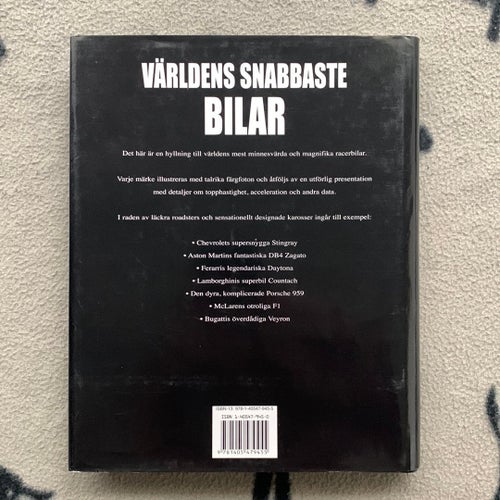 VÄRLDENS SNABBASTE BILAR