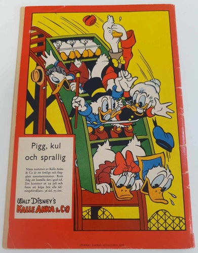 Walt Disneys serier nr 7 1955 / Fnatte, Knatte och Tjatte i farten / VG-