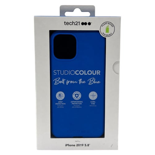 Tech21 iPhone 11 Pro TPU Skal - Blå | Stöttåligt & Ultratunt | Studio Colour