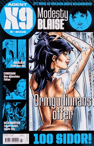 Agent X9 Serietidning 2015 nr 3 (Oläst arkivex) Modesty Blaise