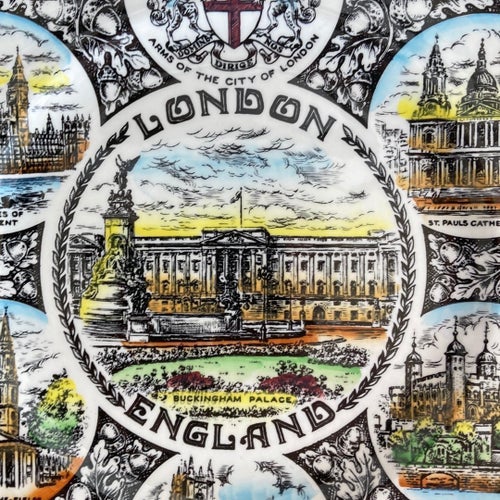 Vintage Wood & Sons London Souvenir Tallrik