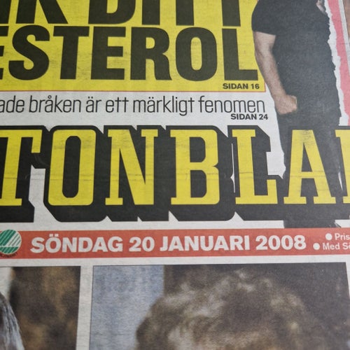 Aftonbladet Söndag 20 Januari 2008