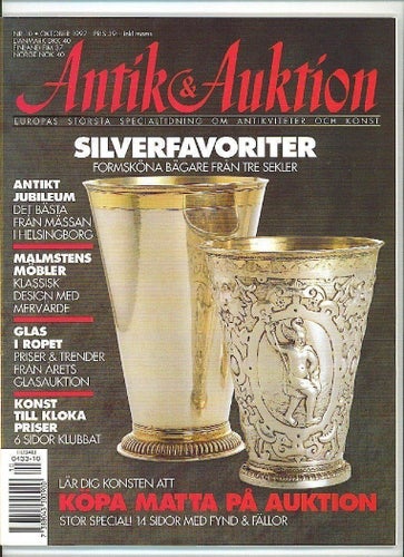 Antik & Auktion 10/1997 - Special om mattor, silverbägare