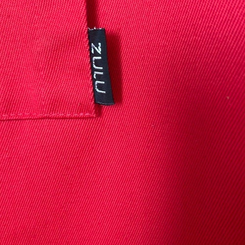 ZULU DESIGN röd jacka vintage storlek S (XS) Swedish Design 90s red jacket