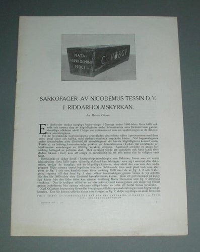 Arkitektur 1919 I JAN.