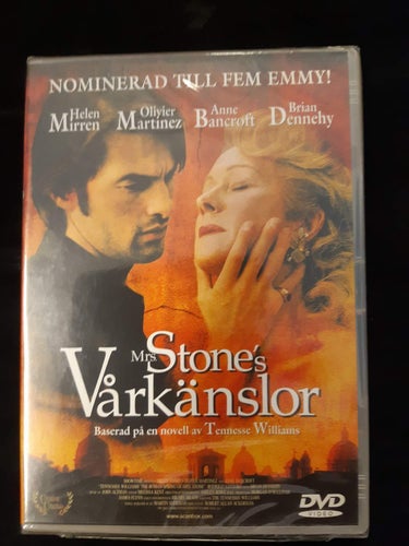 DVD Mrs Stones Vårkänslor The Roman Spring of Mrs. Stone Svensk text INPLASTAD