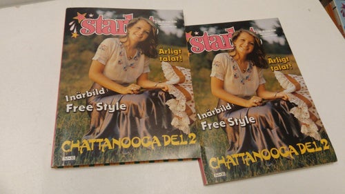 Starlet 1982 nr 30 Idolbild Free steyle, Miss Piggy och Kermi, Veronica Hamel