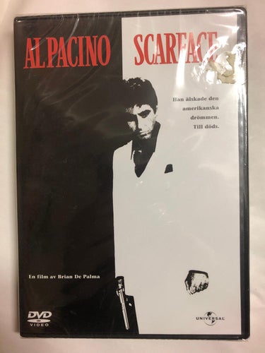 DVD Scarface INPLASTAD