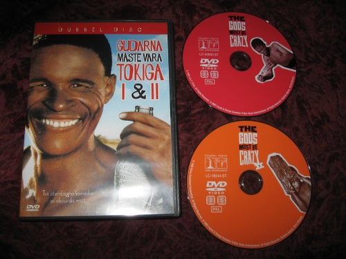 GUDARNA MÅSTE VARA TOKIGA 1+2 (MARIOS WEYERS,SANDRA PRINSLOD) 2-DISC DVD