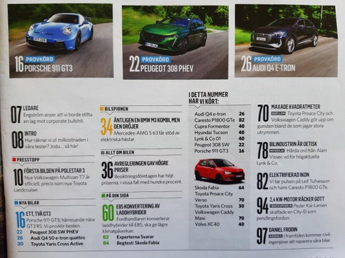 Teknikens Värld 14 2021: Volvo XC40, Cupra Formentor, Hyundai Tucson, Lync & Co