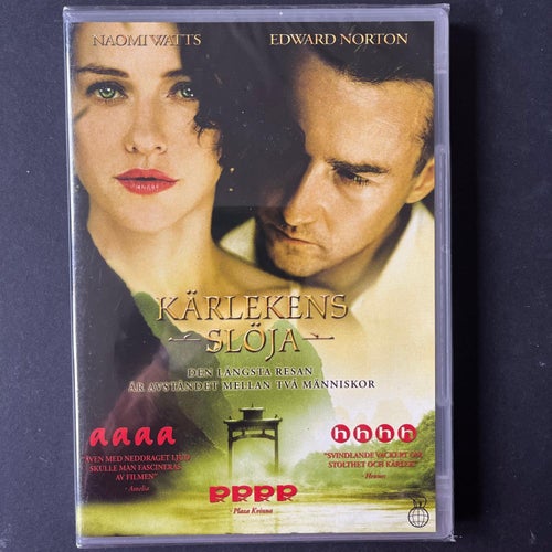 KÄRLEKENS SLÖJA. DVD DRAMA -06. INPLASTAD