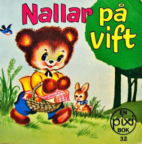Nallar på vift nr 32 pixi - Fri Frakt