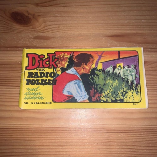 Dick vid radiopolisen 1954 nr 11 (baksidan saknas)