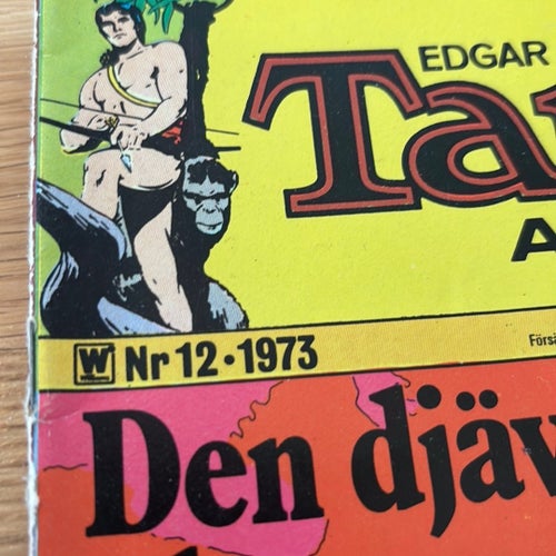 Tarzan apornas son: Den djävulska planen, Edgar Rice Burroughs, 1973