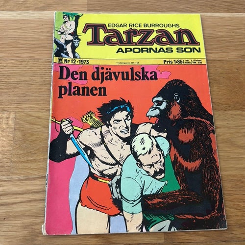 Tarzan apornas son: Den djävulska planen, Edgar Rice Burroughs, 1973