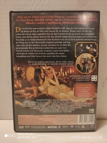 Shanghai Knights *Jackie Chan* - DVD