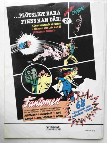Fantomen Julalbum 1984: VG