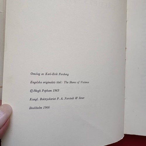VÅLDETS STRÄNDER Hugh Popham 1966