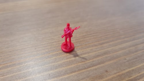 Morrison Games Risk-pjäser, Röd